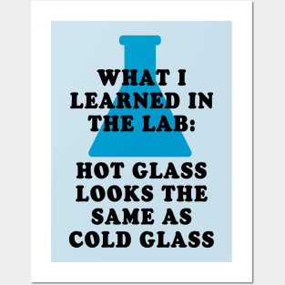 Chemistry Lab Glass Posters and Art